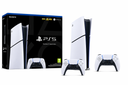PlayStation 5 Slim Digital Edition with Additional White Wireless Controller Bundle