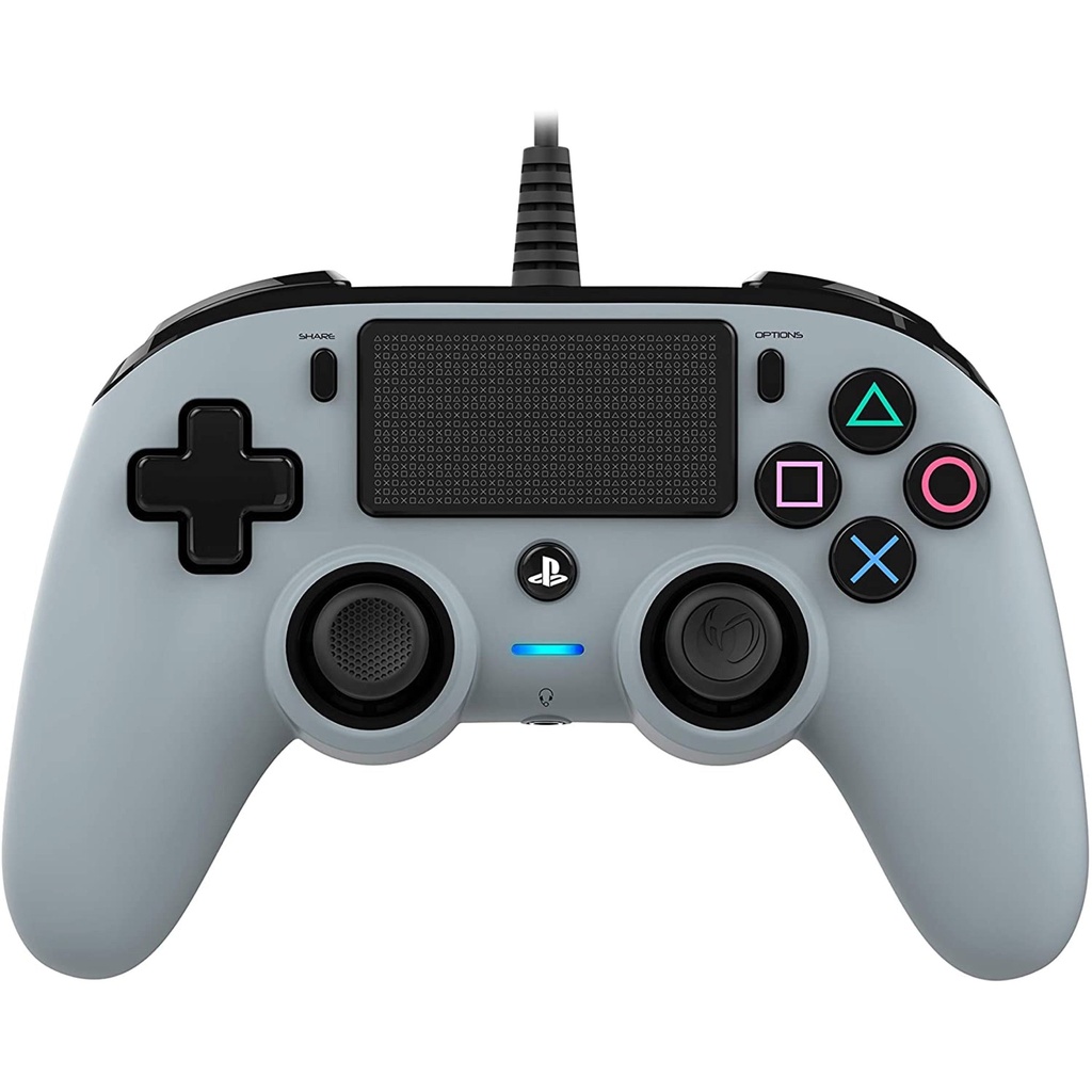 [91849] Nacon Wired Compact Controller For PlayStation 4 - Gray
