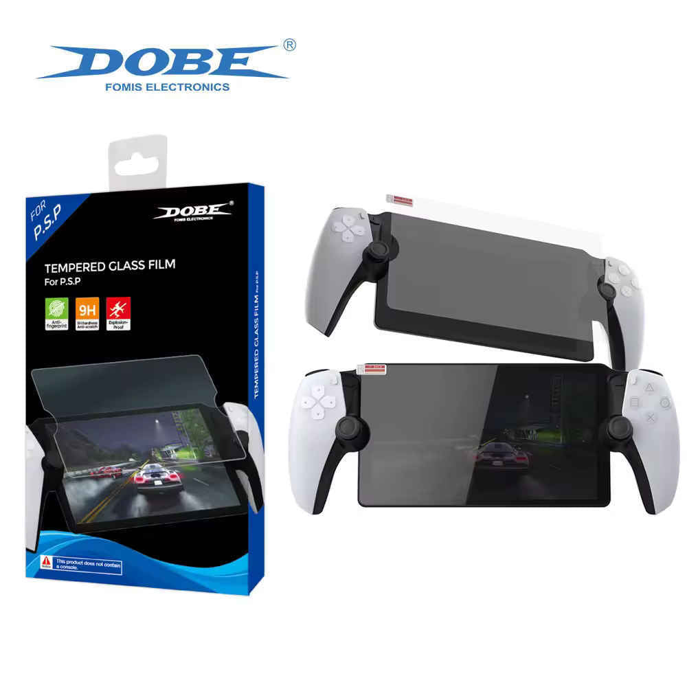 [504334] Dobe TP5-3576 Anti-Scratch HD Transparent Glass Film For PS5 Portal Screen