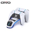Oivo Controller Charging Station with Headset Holder for PS5 - White