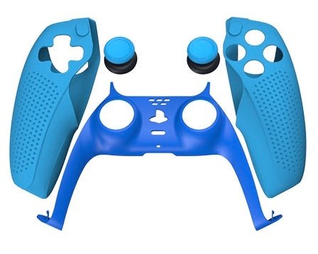[93563] Dobe 3 in 1 Set Protestion TP5-1529 For PlayStation 5 - Blue (Blue)