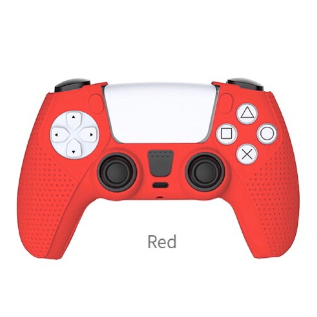 [93519] DOBE Silicone Case TP5-0541 For Playstation 5 Controller - Red