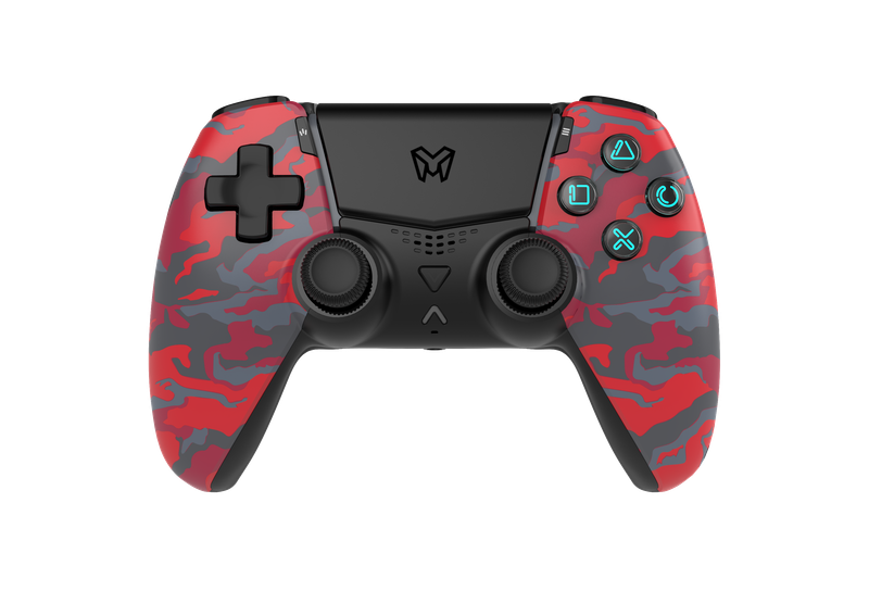 [508907] EMG Artic Red Camo P505 Gaming Controller Compatible with PS5, PC, Android & IOS