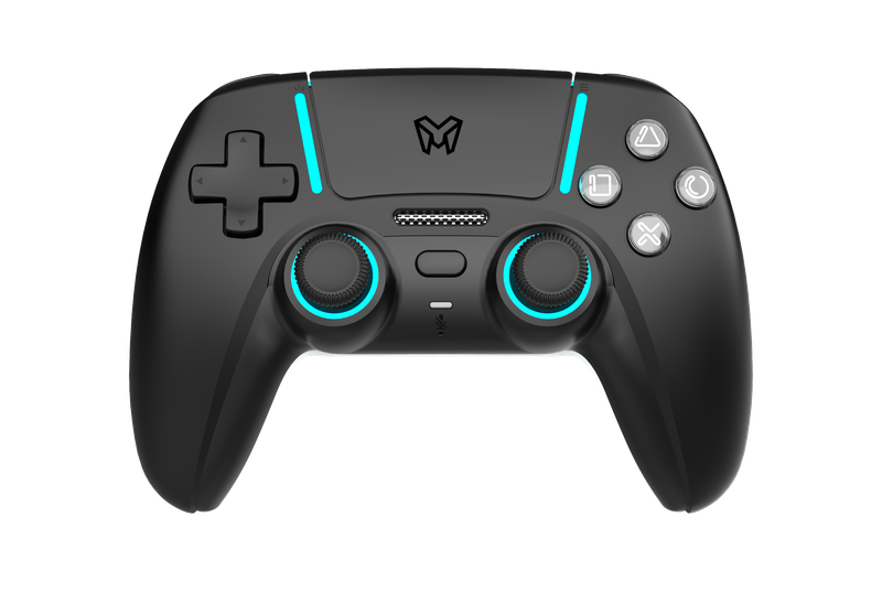 [508908] EMG Artic Clicky Black P507 Gaming Controller Compatible with PS5, PC, Android & IOS