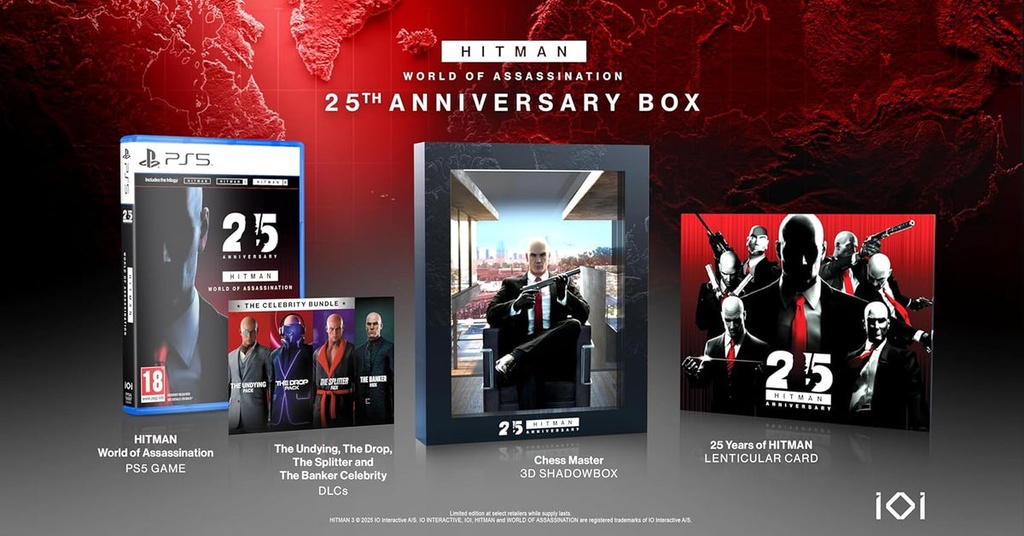 [94280] Hitman World of Assassination 25th Anniversary For PlayStation 5