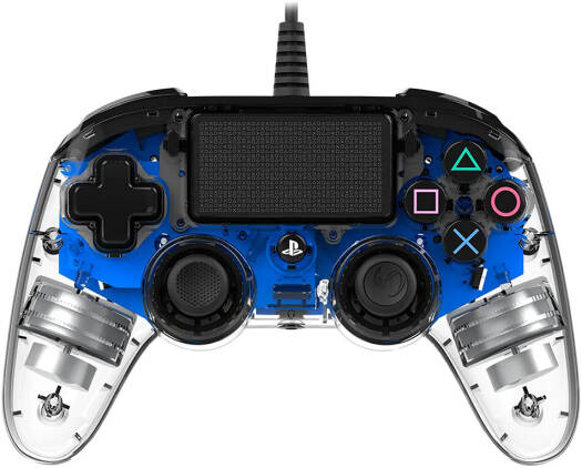 [91681] Nacon Wired Illuminated Compact Controller For PlayStation 4 - Blue