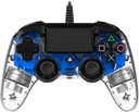 Nacon Wired Illuminated Compact Controller For PlayStation 4 - Blue