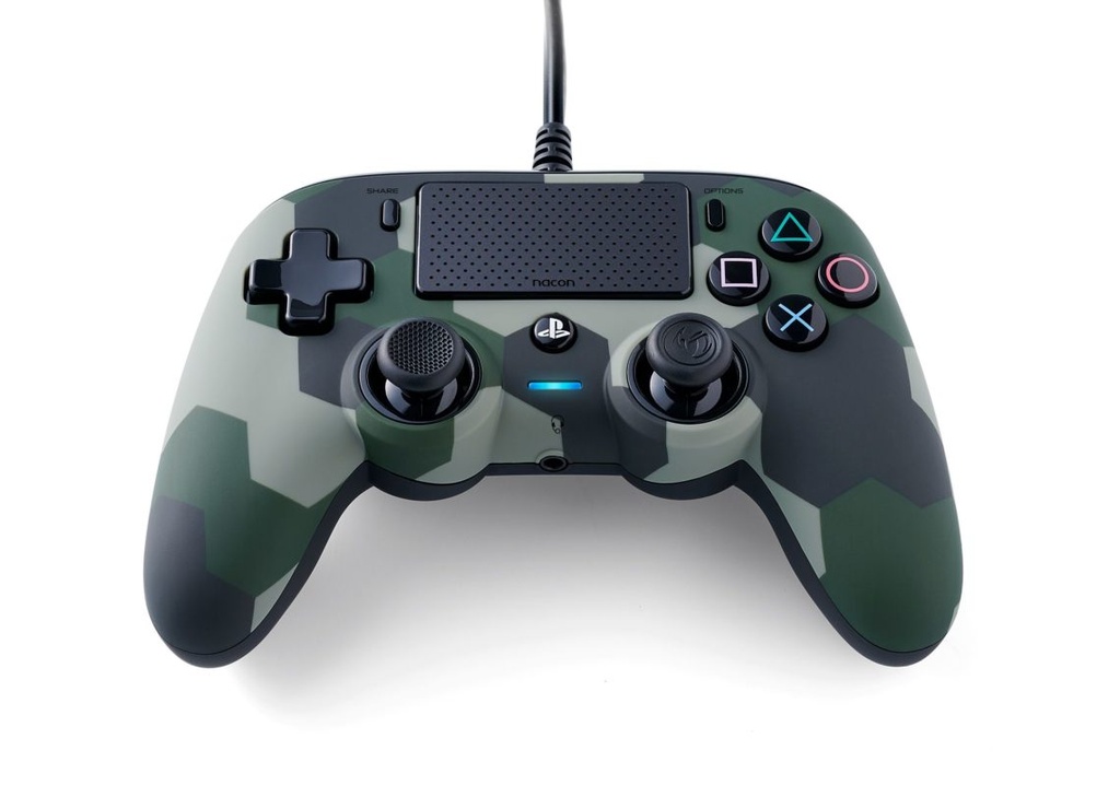 [91236] PS4 CONTROLLER Compact NACON CAMO GREEN