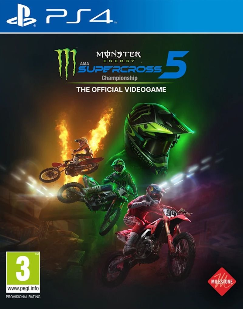 [92887] Monster Energy Supercross The Official Videogame 5 PS4