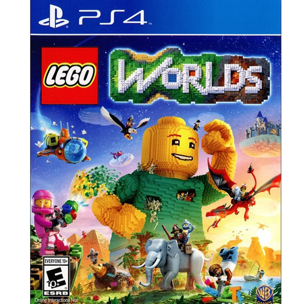 [92398] Lego Worlds Game For PlayStation 4 "Region 1"