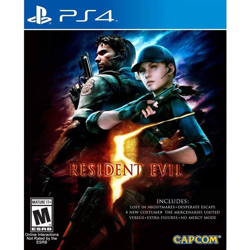[92296] Resident Evil 5 For PlayStation 4 "Region 1"