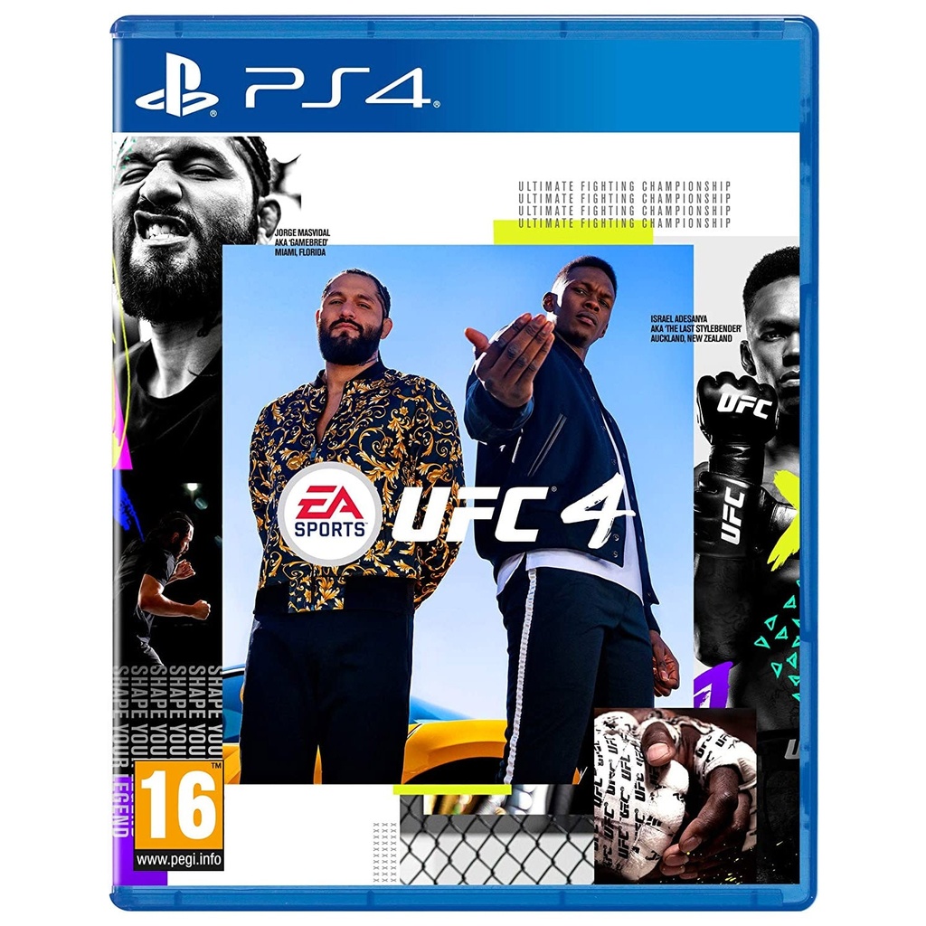 [92771] UFC 4 Game For PlayStation 4 Arabic version "Region 2"