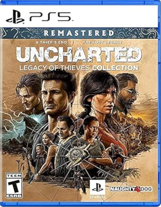 [94314] Uncharted Legacy of Thieves Collection Remastered For PlayStation 5 (US)