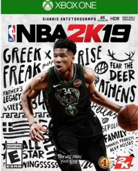 [74257] NBA 2K19 For XBOX One Game "Region 1"