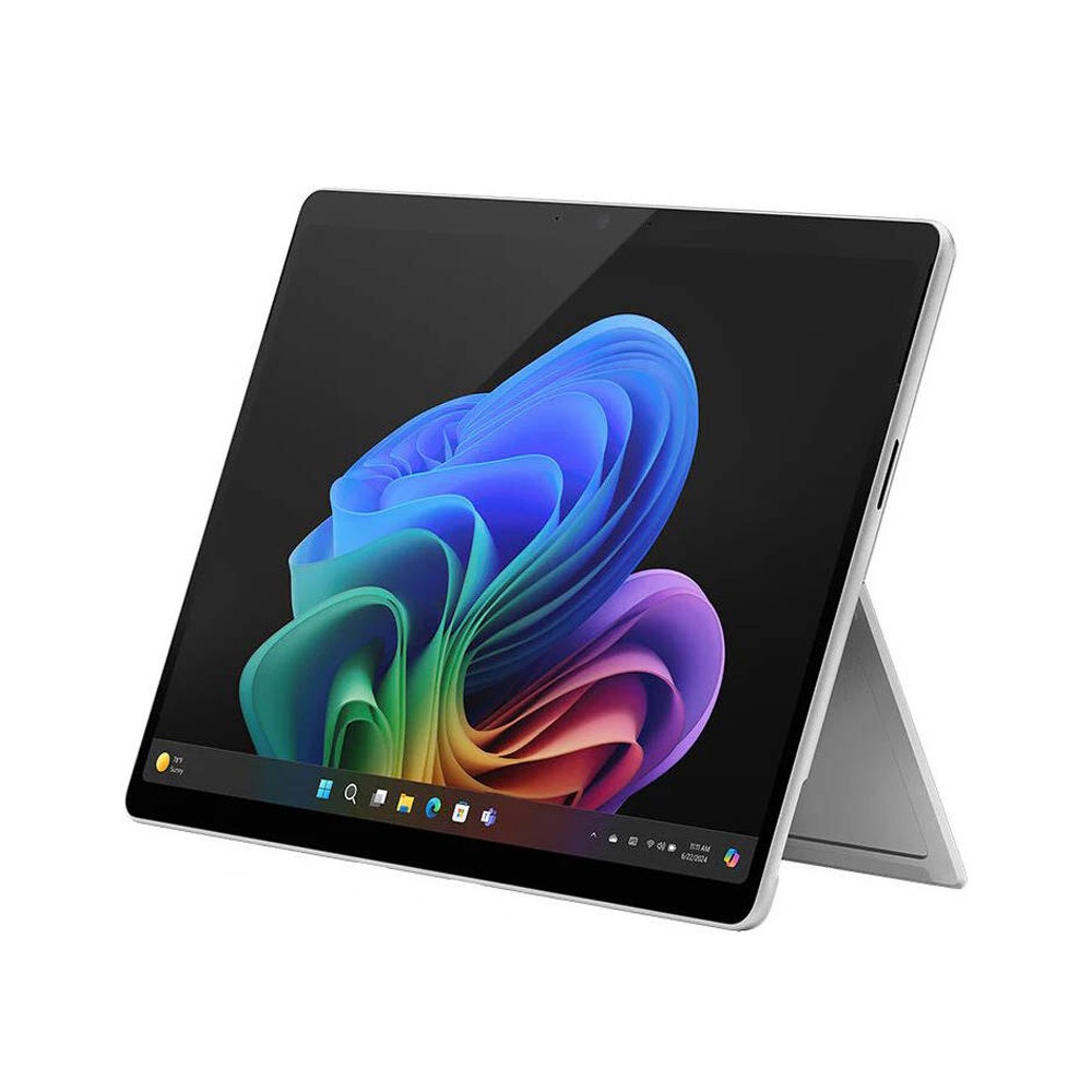 [ZEW-00006] Microsoft Surface Pro 11th Edition 5G Copilot+ PC, Qualcomm Snapdragon X Plus, 16GB RAM, 256GB SSD, Adreno GPU, 13" PixelSense 120Hz TouchScreen, 5G Connectivity, Windows 11 Pro, Platinum | ZEW-00006