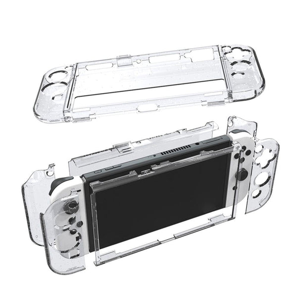 [506245] Dobe Nintendo Switch Bundle: Switch Device + Controller Grip + Caps + Case + Joy-Con Charger + Cooling Fan
