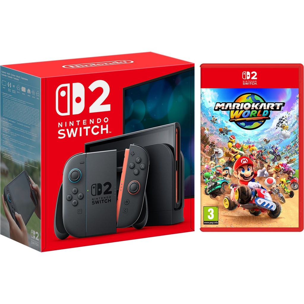 [506140] Nintendo Switch 2 Console with Mario Kart World ( CD ) Bundle