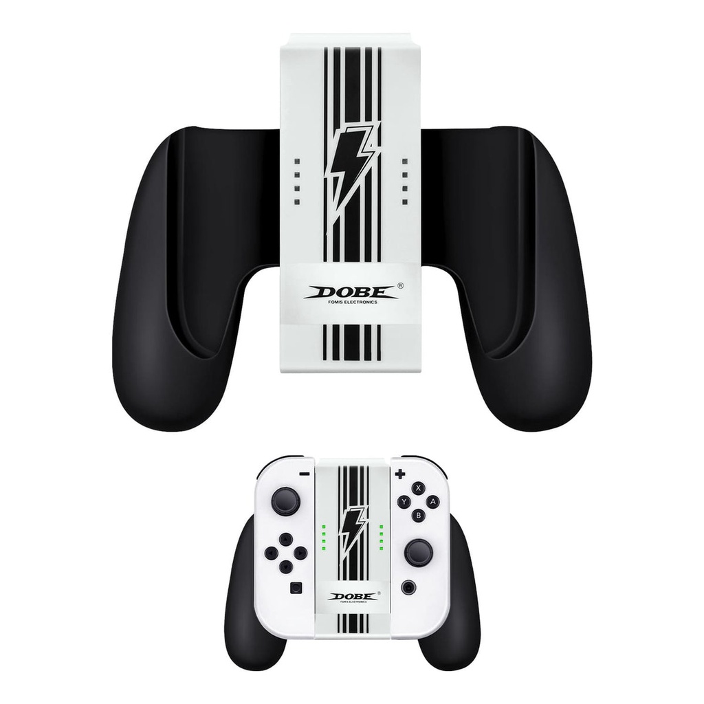 [63515] DOBE Charging Grip Switch Joy-Con White-iTNS-873B