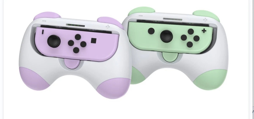 [503404] DOBE Controller Grip For Nintendo Switch / Oled (Purple&Green)