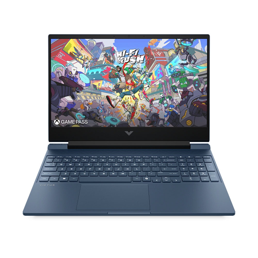 [D15F1EA] HP Victus (15-FA2087NE) Gaming Laptop, Intel Core7 240H Processor, 16GB RAM DDR5, 512GB SSD NVMe Gen4, RTX™ 5050 8GB Graphics, 15.6" FHD 144Hz IPS Display, Full-size, backlit Keyboard, Windows 11 Pro (License), Mica Silver | D15F1EA