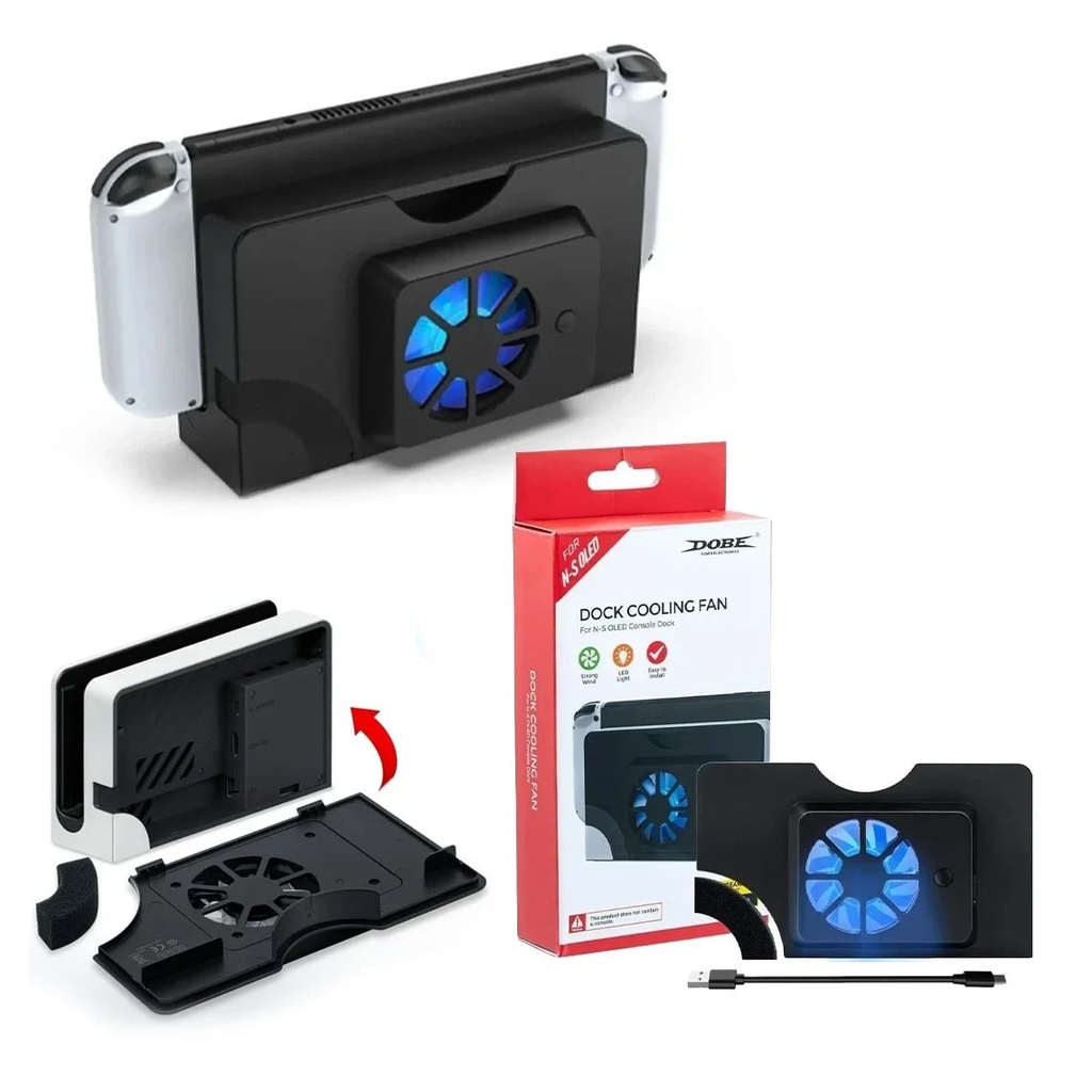 [63507] DOBE-SWITCH OLED Dock Cooling Fan-TNS-1136
