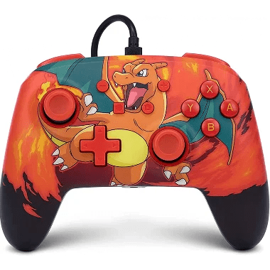 [62708] PowerA Enhanced Wired Controller for Nintendo Switch (Pokemon: Charizard Vortex)