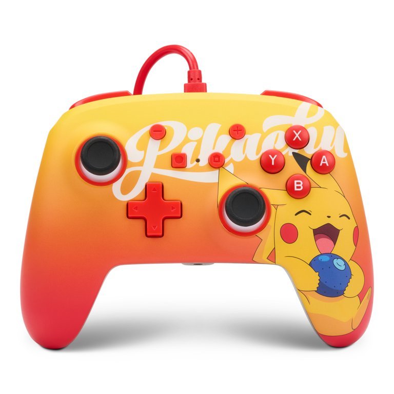 [62688] PowerA Pokémon Enhanced Wired Controller for Nintendo Switch - Oran Berry Pikachu