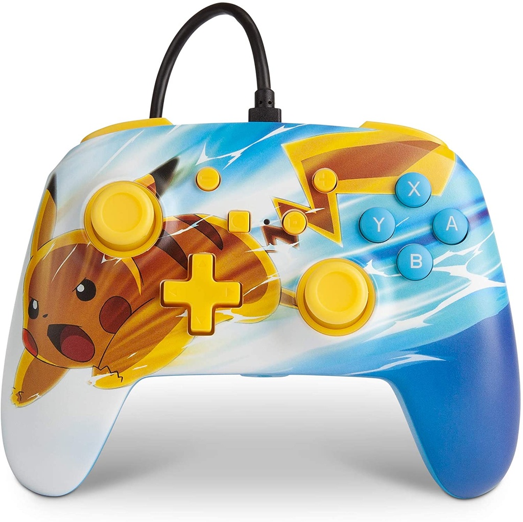 [62679] PowerA Pokémon Enhanced Wired Controller for Nintendo Switch – Pikachu Charge