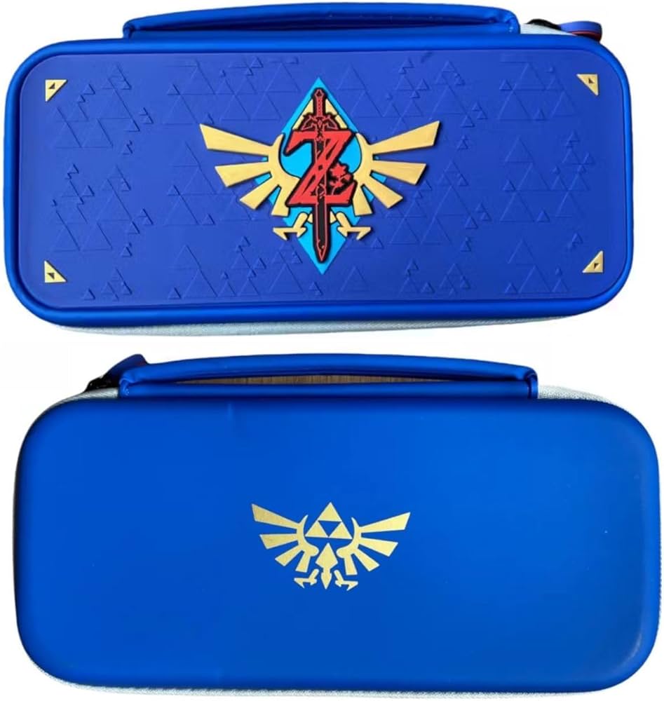 [505830] Zelda Nintendo Switch Protective Bag - Blue