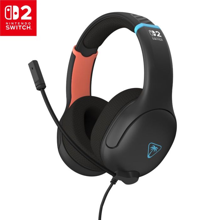 [507906] Turtle Beach Airlite Fit Wired Gaming Headset for Nintendo Switch 2 - Charcoal Black