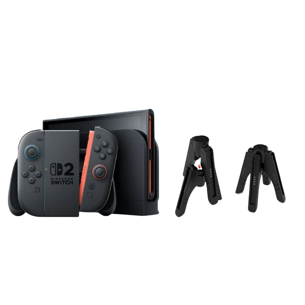 [507670] Nintendo Switch 2 Console + Dobe TNS-3156 Controller Charging Dock Black
