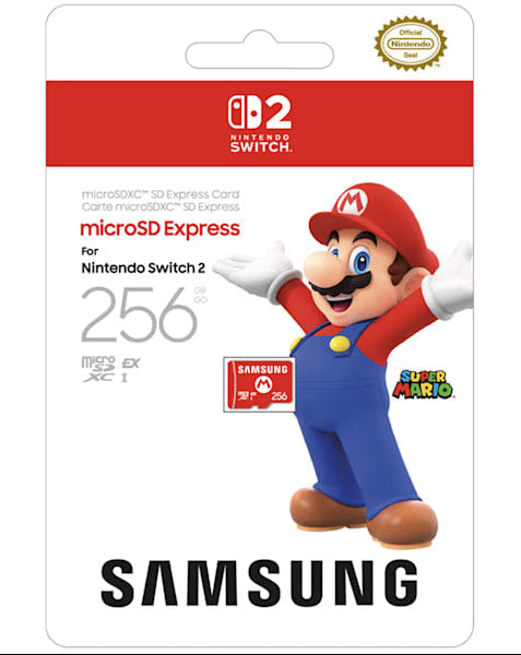 [509682] Samsung microSD Express Card for Nintendo Switch 2 - 256GB