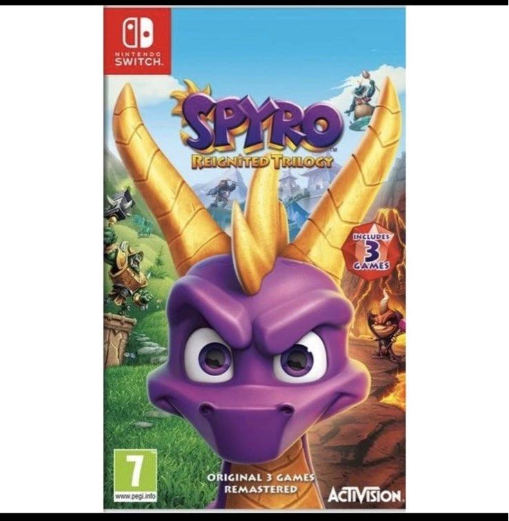[62115] Spyro Reignited Trilogy For Nintendo Switch (EU)
