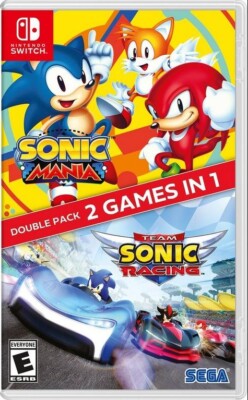 [62169] SONIC MANIA + Team Sonic Racing For Nintendo Switch (US)