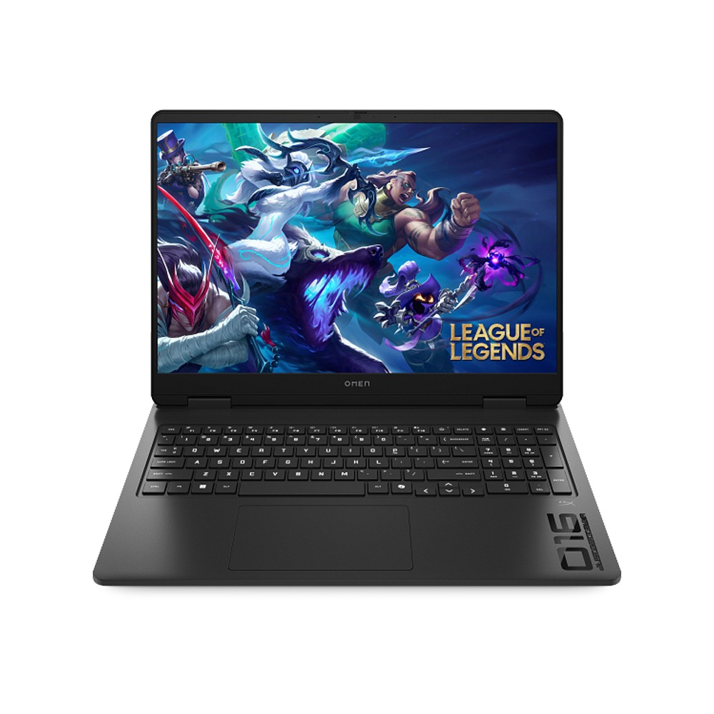[C92JSEA] HP Omen (16-AM0002NE) Gaming Laptop, Intel Core 5-210H Processor, 16GB DDR5 RAM, 512GB NVMe SSD, RTX 5050 8GB GPU, 16" 2K IPS 144 Hz Display, Backlit Keyboard, Windows 11 Pro (License), Shadow Black