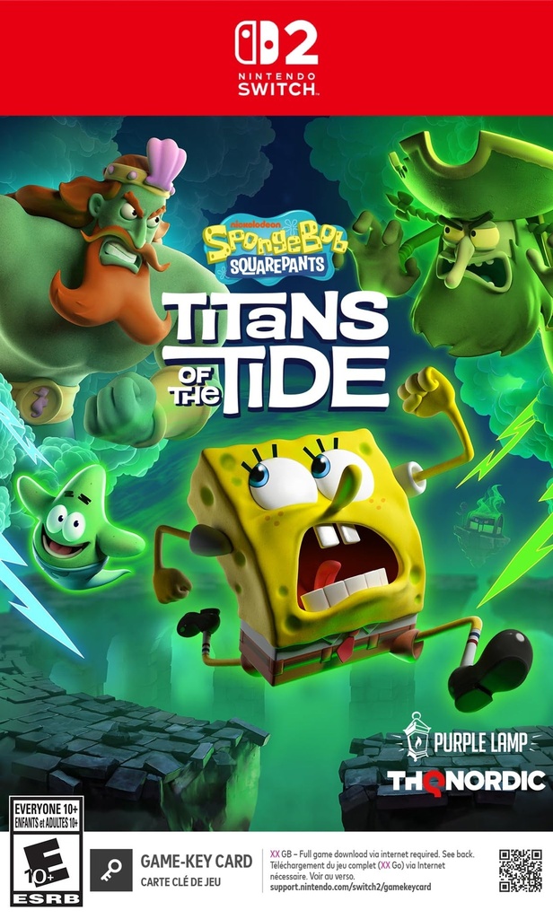 [63027] SpongeBob SquarePants Titans Of The Tide For Nintendo Switch 2 (US)