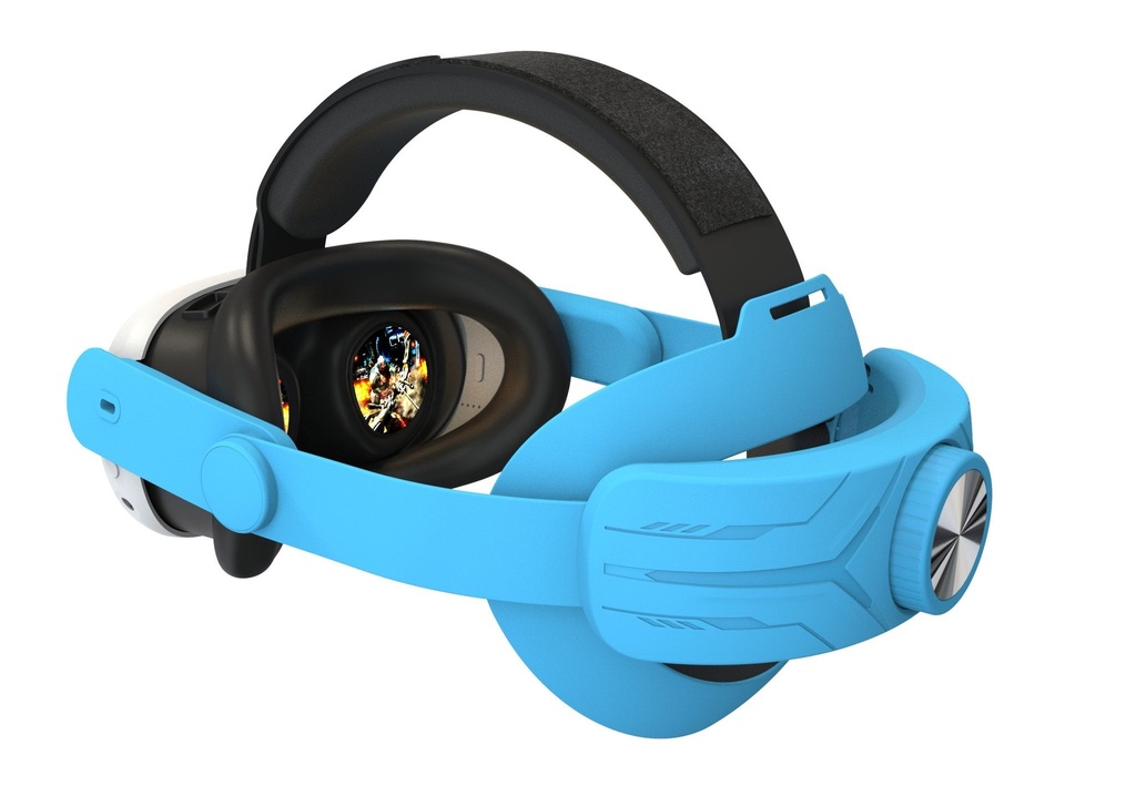 [501591] Gamax Meta Quest 3 Head Strap Elite Style - Blue