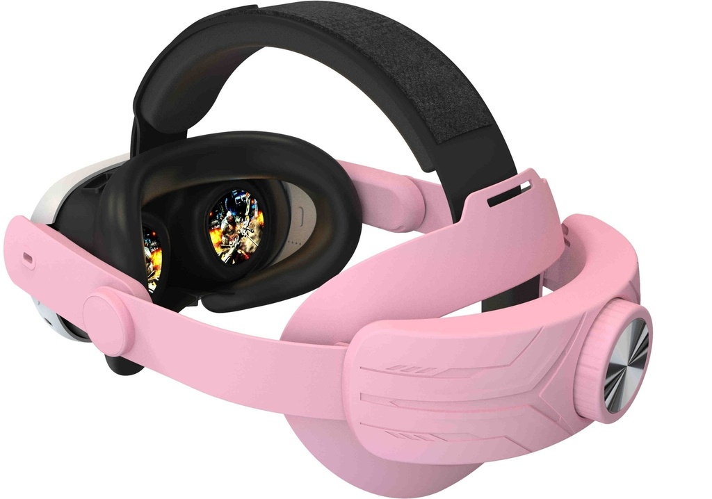 [501594] Gamax Meta Quest 3 Head Strap Elite Style - Pink
