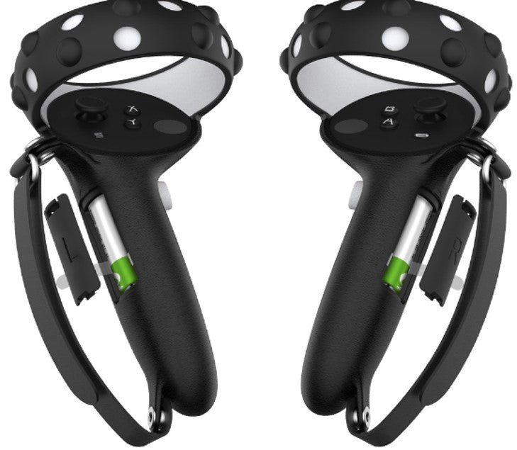 [9042] Gamax oculus quest2 extended handle full case battery - Black