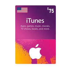 [DGCF5C059] Apple iTunes Gift Card 75$ - USA (Send By SMS)