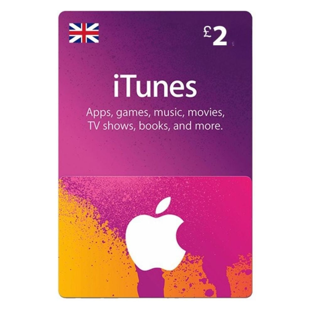 [DGC2C5C2D] Apple iTunes Gift Card 2£ - UK (Send By SMS)
