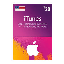 [DGC223890] Apple iTunes Gift Card 20$ - USA (Send By SMS)