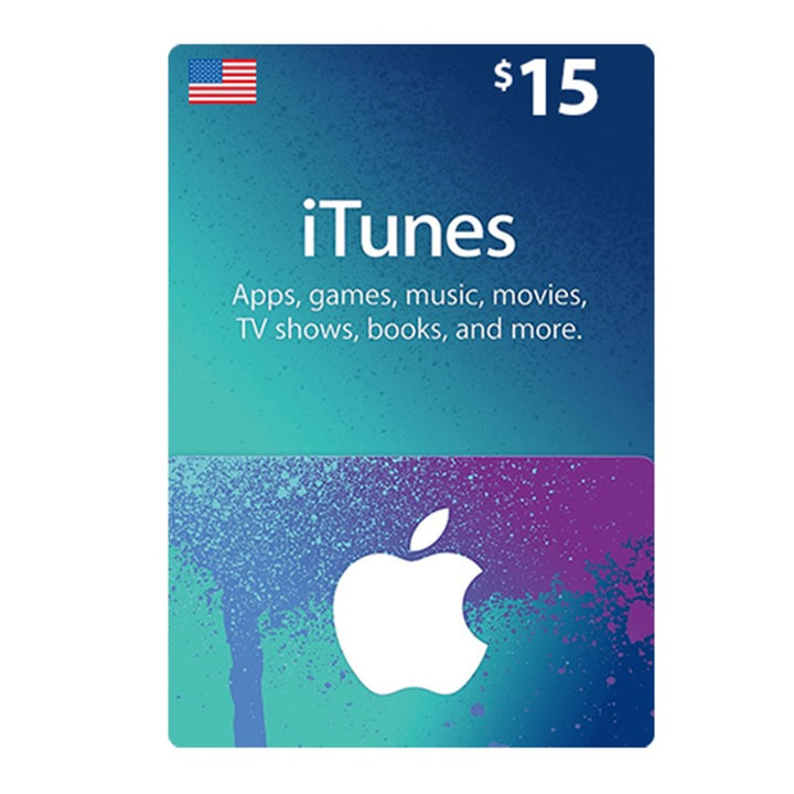 [DGC7AF81E] Apple iTunes Gift Card Online - 15$ US (SMS Delivery)
