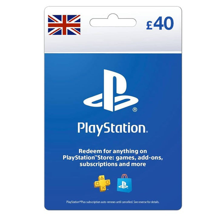 [DGC7F63A6] Sony Playstation / PSN Gift Card 40£ - UK ( SMS Delivery)