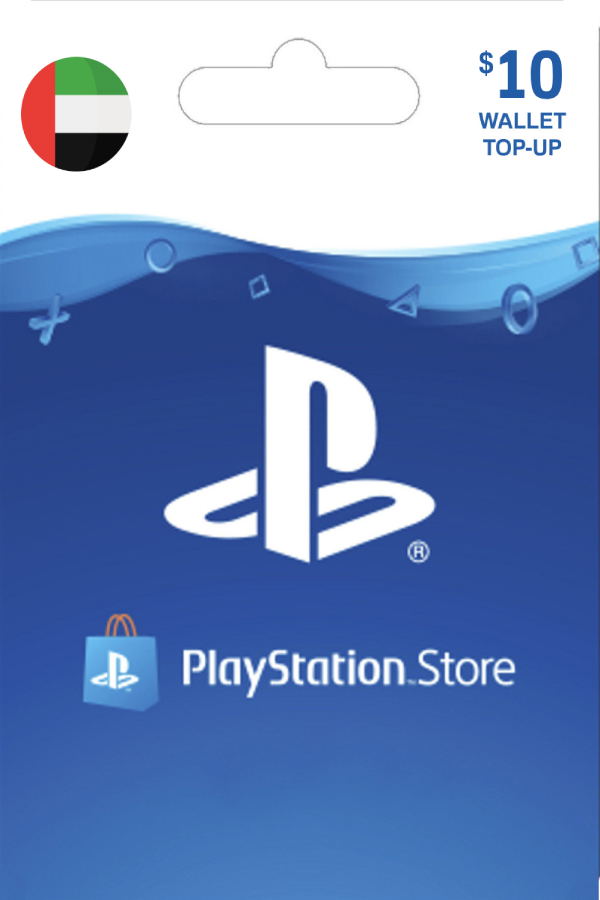 [DGC07F9E1] PlayStation Store Gift Card 10$ - UAE (Send By SMS)