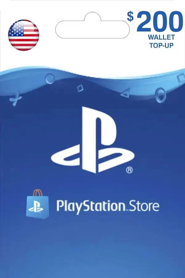 [DGCDB75B1] PlayStation Store Gift Card 200$ - USA (Send By SMS)