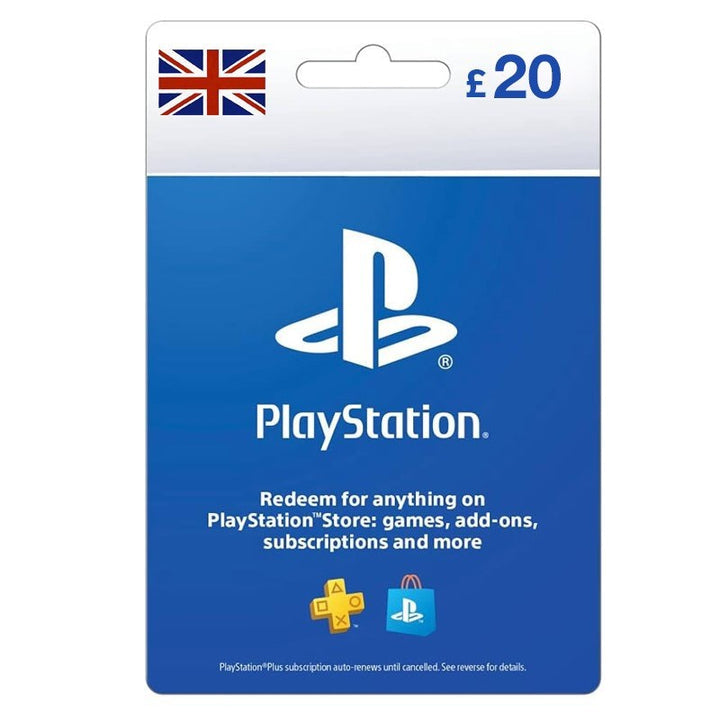 [DGC127497] Sony Playstation / PSN Gift Card 20£ - UK (SMS Delivery)