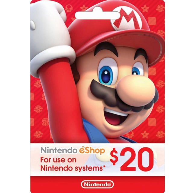 [DGCEE9834] Nintendo eShop Card 20$ - Digital Gift Code (SMS Delivery)