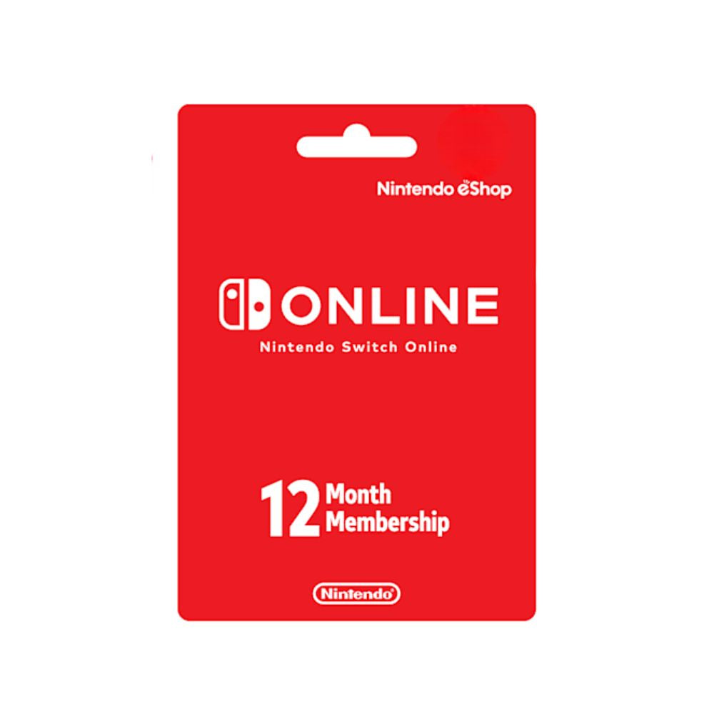 [DGC27881A] Nintendo 12 Months Gift Card - USA (Send By SMS)