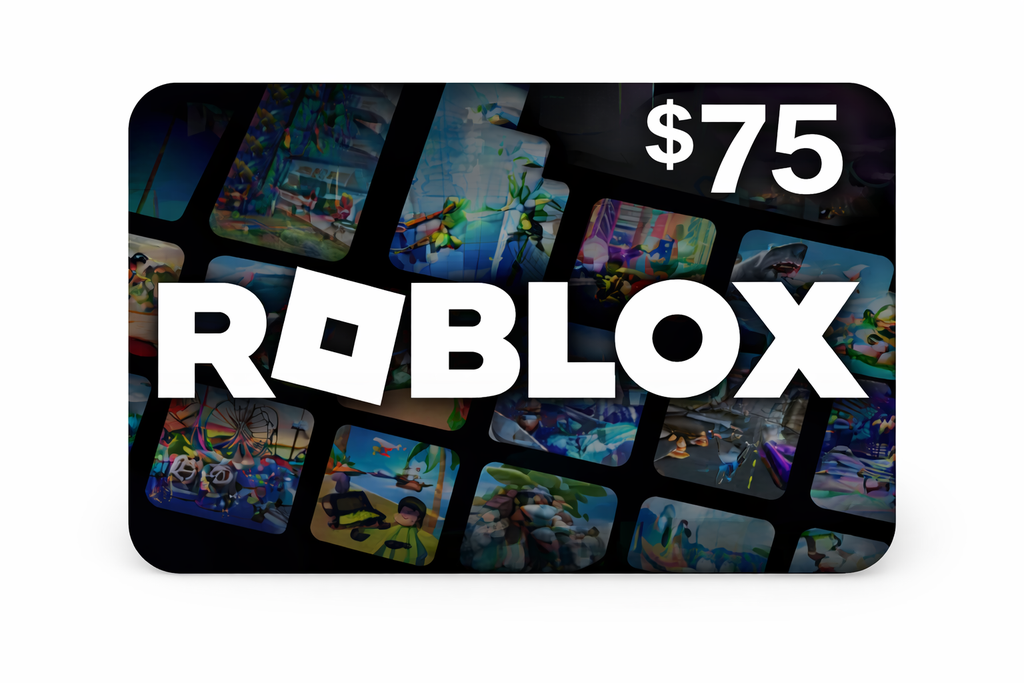 [DGC475DD2] Roblox Digital Gift Card - 75$ - (SMS Delivery)
